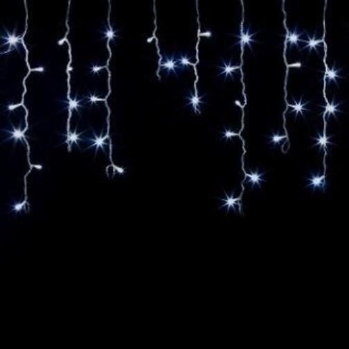 Светодиодная гирлянда Бахрома 3*0.4 м, 80 белых LED ламп